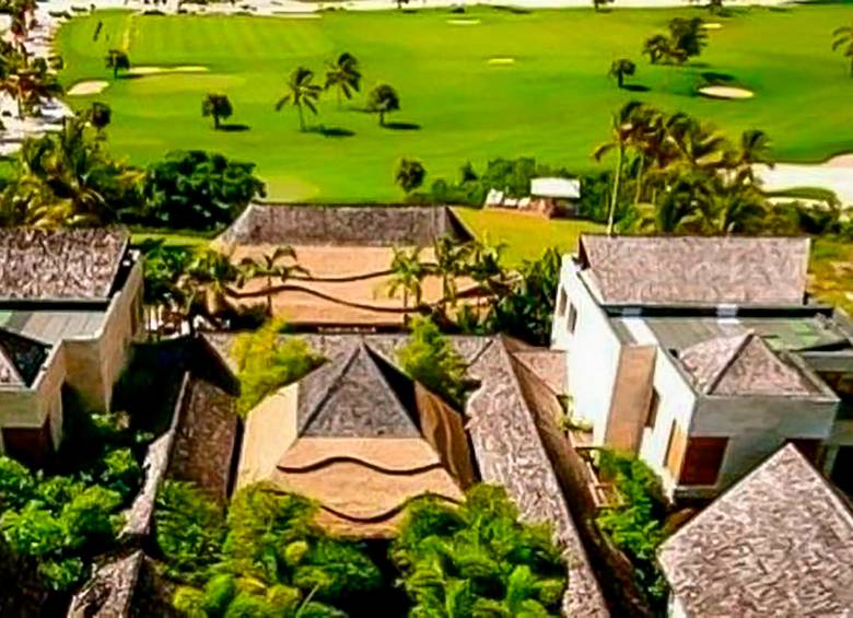 Usuarios de redes sociales han presentado esta casa como propiedad de Maduro en República Dominicana. FOTO Redes Sociales