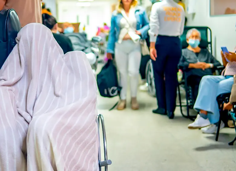 Los hospitales locales están colapsados. FOTO Alcaldía de Medellín