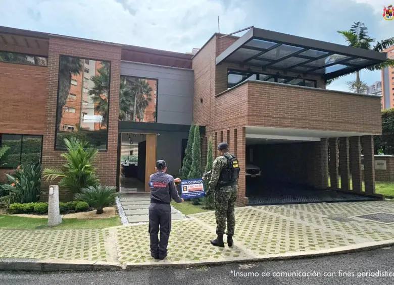 46 inmuebles rurales y urbanos fueron confiscados por la Fiscalía. FOTO: CORTESÍA
