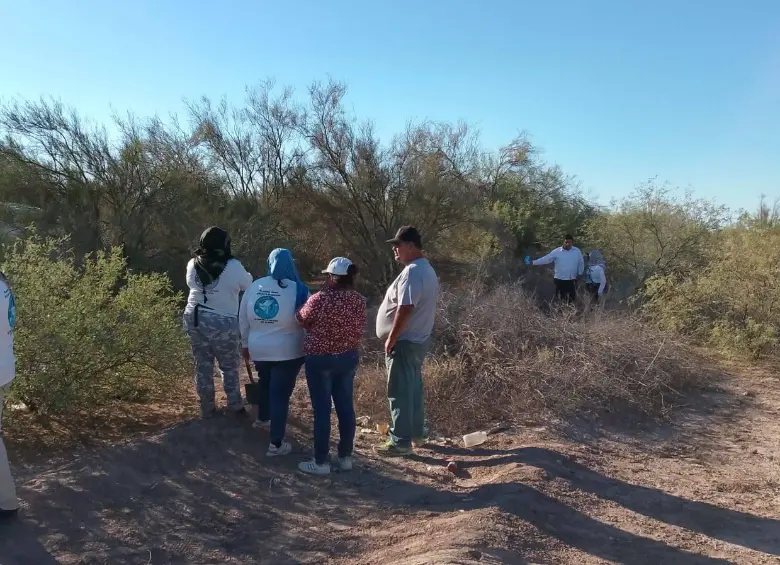 El brutal hallazgo fue reportado por el colectivo Madres Buscadoras por la paz en Sonora. Imagen tomada de Facebook, Madres Buscadoras por la Paz en Sonora. 