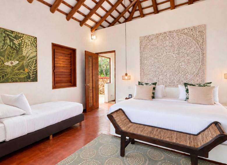 Las comodidades de las nuevas habitaciones del Hotel Acantilado de la Tierra, en San Andrés, garantizan a los visitantes confort, bienestar y descanso. Foto: Cortesía.