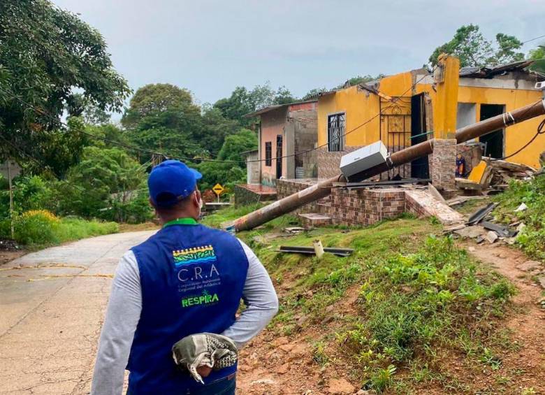 280 familias han vivido un calvario en Piojó que parece lejos de terminar. FOTO: CORTESÍA