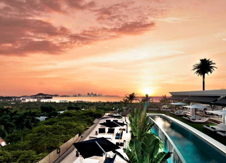 Una vista incomparable de la ciudad y del mar. FOTO: CORTESÍA