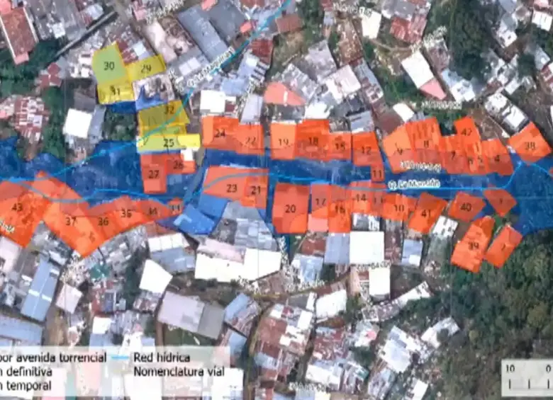 La medida aplica en los barrios Las Granjas y Manrique Oriental, en Medellín. FOTO: DAGRD