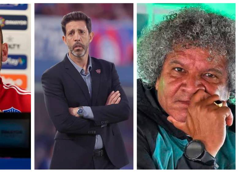 Sebastián Viera, Jorge Bava y Alberto Gamero están en la baraja para llegar al Junior. FOTOS DIMAYOR 