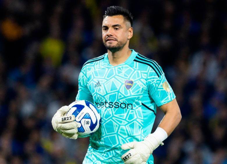 Sergio “Chiquito” Romero busca la Libertadores con Boca. FOTO AFP