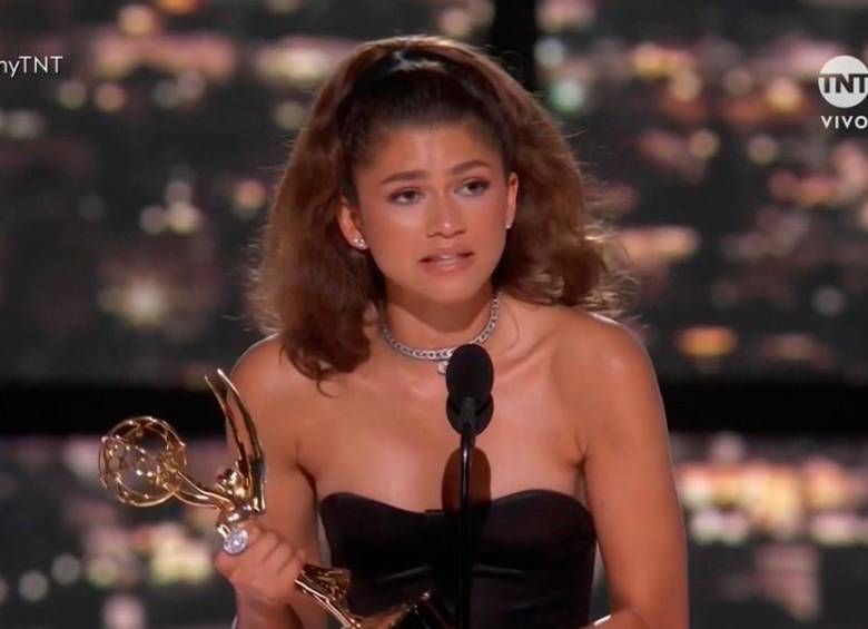 Zendaya es la actriz más joven en ganar un Emmy. FOTO: CORTESÍA TNT