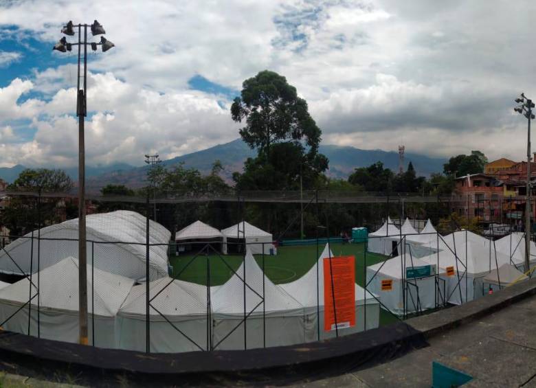 Actualmente se está rodando en Aranjuez, en el Nororiente de Medellín. FOTO: CORTESÍA