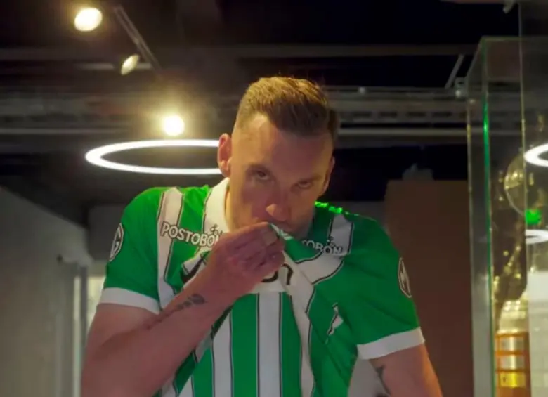 Imagen tomada del video con el que Atlético Nacional le dio la bienvenida a Franco Armani. FOTO @nacionaloficial
