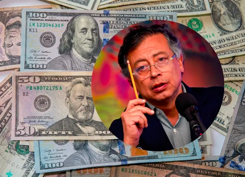 La reciente colocación de bonos deuda externa del Gobierno se convirtió en uno de los factores clave detrás de la reciente caída del dólar en Colombia. FOTO EL COLOMBIANO Y COLPRENSA.