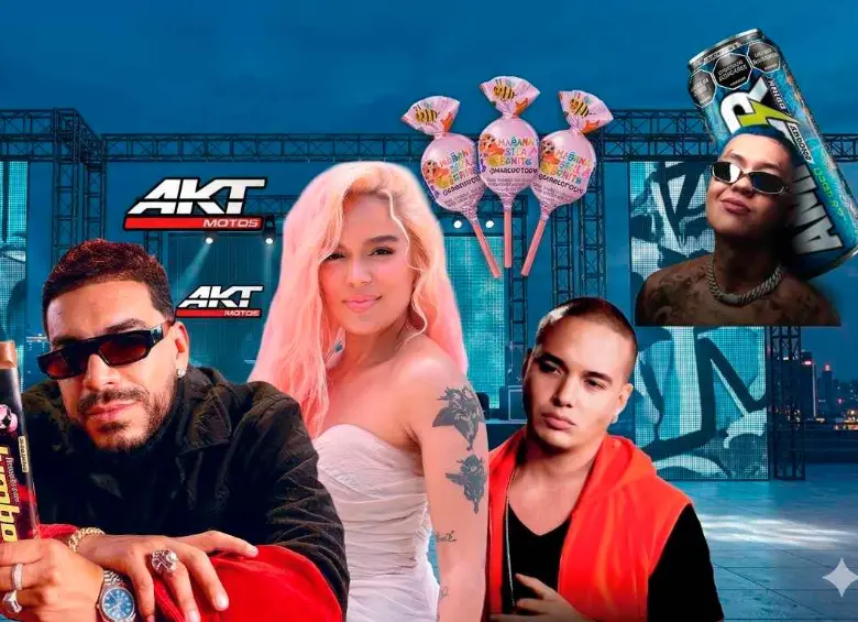 Artistas urbanos disparan ventas hasta 40% en Colombia el negocio detrás del reguetón. FOTO: GENERADA CON IA