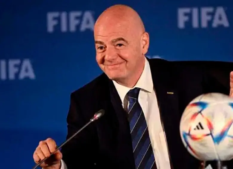 Gianni Infantino, de 55 años de edad, es presidente de la Fifa desde 2016. FOTO AFP