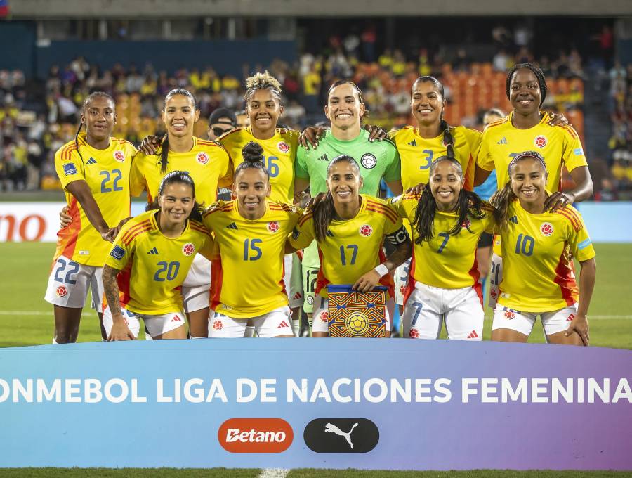 La Selección Colombia mantuvo su posición luego de la triple fecha de la Liga de Naciones Conmebol. Foto: Juan Antonio Sánchez Ocampo.