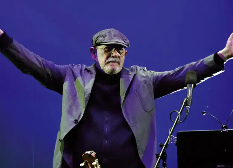 A sus 78 años, el cubano volvió a conmover a miles de asistentes, pese a los fallos de sonido y organización. FOTO EL COLOMBIANO