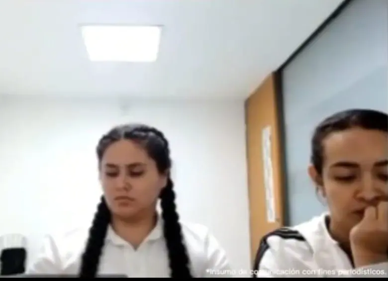 En total son cinco las mujeres que hacen parte de la red, según la Fiscalía. Cuatro de ellas aceptaron los cargos que se les impusieron. Foto: Cortesía