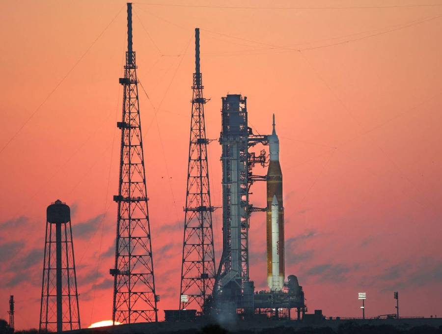 La nave Orion, de la misión Artemis II, ya despegó y se encuentra en el espacio, en la órbita de la Tierra. Foto: Getty Images