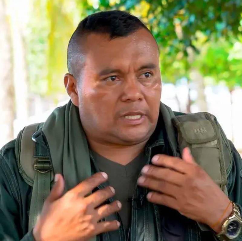 Alias Calarcá. FOTO: Captura de video