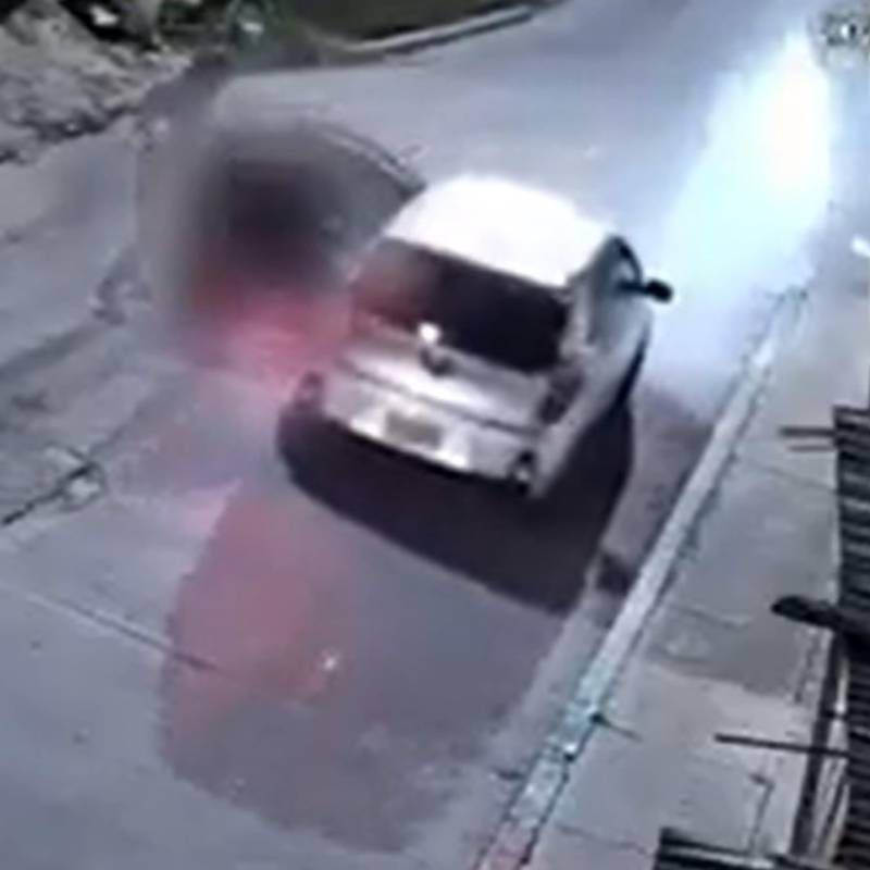 A Juan Pablo Vargas Becerra le quitaron la vida por robarle su carro en Bogotá. FOTO: Captura de video 
