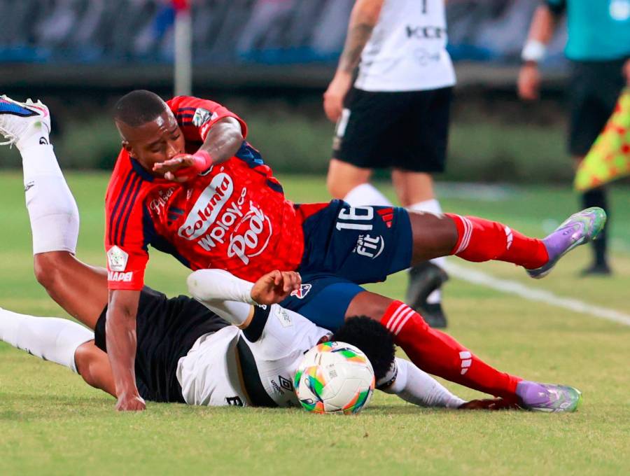 DIM cayó frente al Internacional de Bogotá en el Atanasio. FOTO MANUEL SALDARRIAGA
