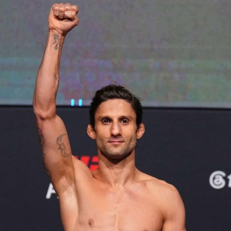 Murió el luchador brasileño Allan Nascimento, a los 34 años, según informó la UFC. FOTO: Tomada de su cuenta de Instagram @allanpuroosso