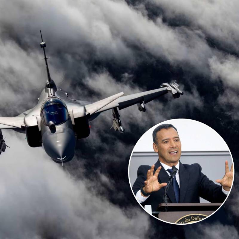 Contrato por 3.135 millones de euros de los Gripen “no se puede reversar”, dice el Ministro de Defensa. FOTO: Saab - Colprensa