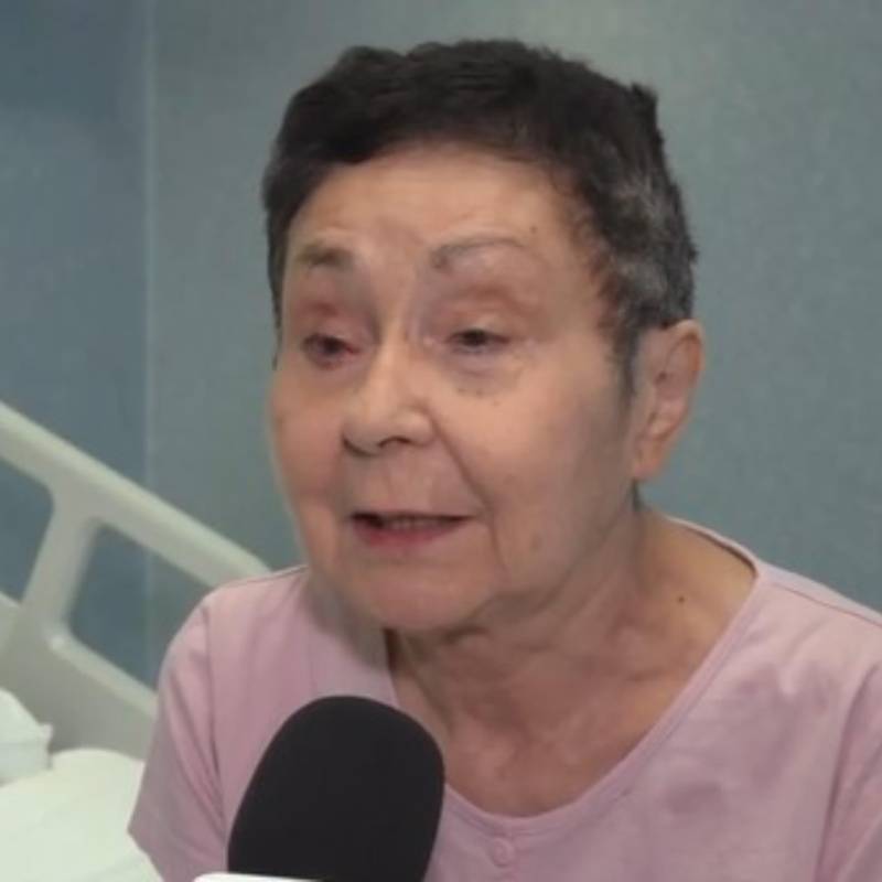 Una mujer italiana recupera la vista tras un trasplante sin precedentes. FOTO: Captura de video @Tg3web