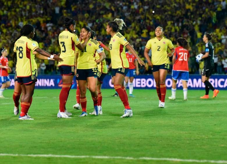El equipo colombiano se está preparando para el Mundial de Nueva Zelanda que se jugará en 2023. FOTO: TOMADA DE TWITTER @FCFSeleccionCol