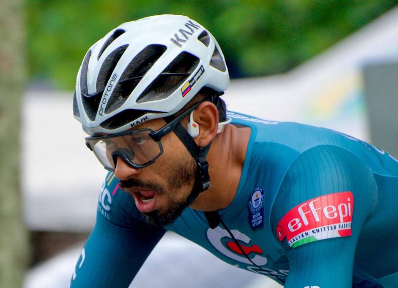 Néstor Cuadrado, corredor de ultra distancia que sigue sorprendiendo con sus aventuras en bicicleta. FOTO CORTESÍA JULIO DE LA ROSA