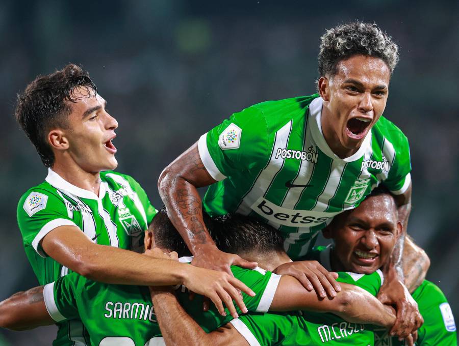 Atlético Nacional es líder de la Liga Betplay 1-2026 tras ganar 12 juegos, empatar uno y perder tres. Foto: Manuel Saldarriaga Quintero.