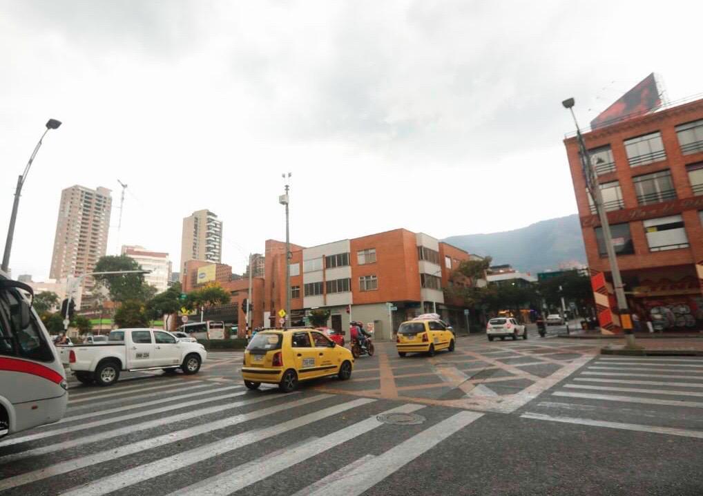 Avenida el Poblado la carrera 43 con la 10. FOTO: Camilo Suarez