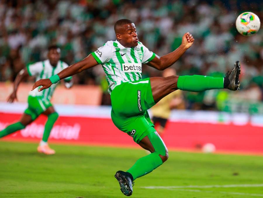 Andrés Felipe Román, lateral derecho de Atlético Nacional. FOTO JUAN ANTONIO SÁNCHEZ