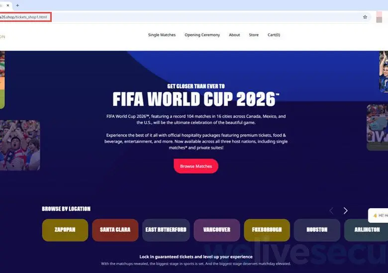 Pilas con estafas para boletas del Mundial: Sitios falsos se hacen pasar por la FIFA