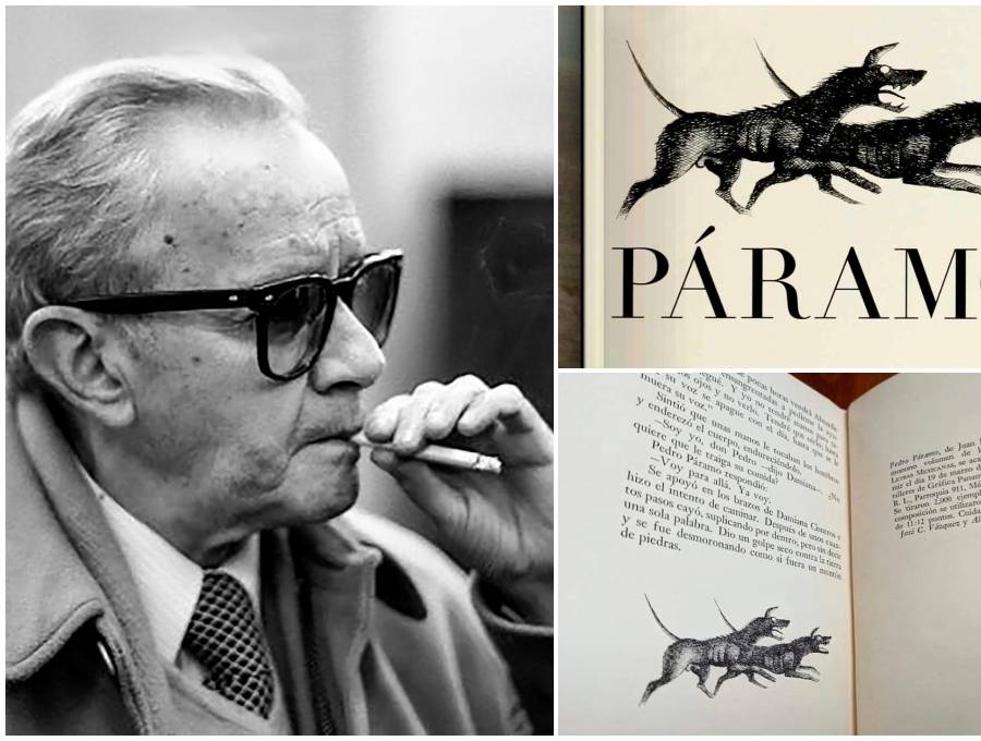 La primera edición de <i>Pedro Páramo</i> fue publicada en 1955 y, 70 años después, sigue siendo una de las novelas más influyentes de la literatura latinoamericana. FOTOS: Tomadas de X @CasaInundada