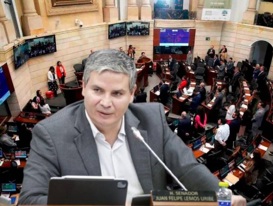 Lemos asegura que hay un grupo mayoritario en La U que “está dando la batalla” para apoyar un candidato “que pueda derrotar al de Petro”. <b> </b>FOTO<b> Colprensa</b> 