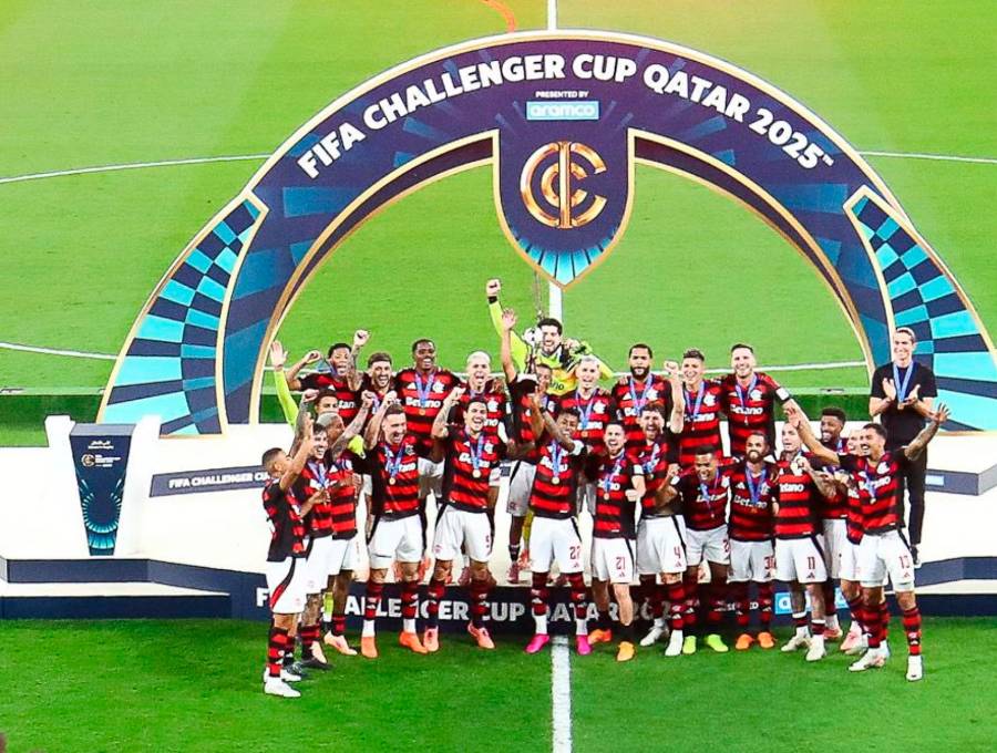 El equipo brasileño ha tenido un buen rendimiento en lo que va del 2025. Es uno de los años en los que más ha ganado. Foto: tomada del x de @Flamengo