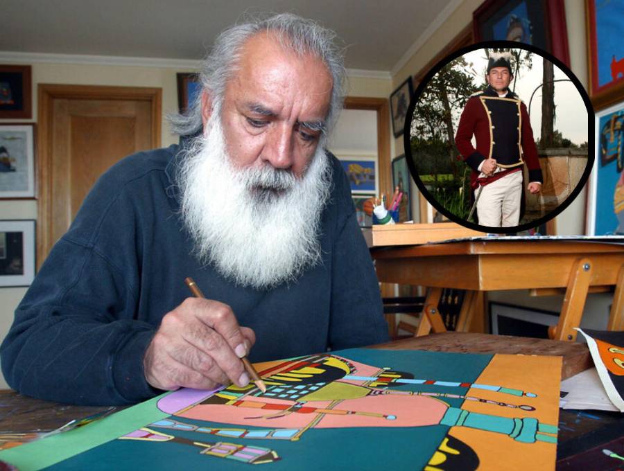 Gustavo Angaria Jr. habló de los últimos días junto a su padre, quien murió a sus 83 años en la mañana del viernes. Fotos: Colprensa