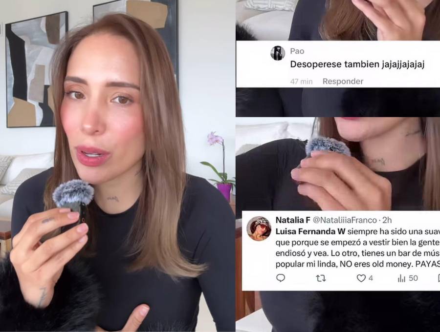 Luisa Fernanda W respondió a las críticas que recibió por comenzar a borrarse sus tatuajes. Foto: captura de video 