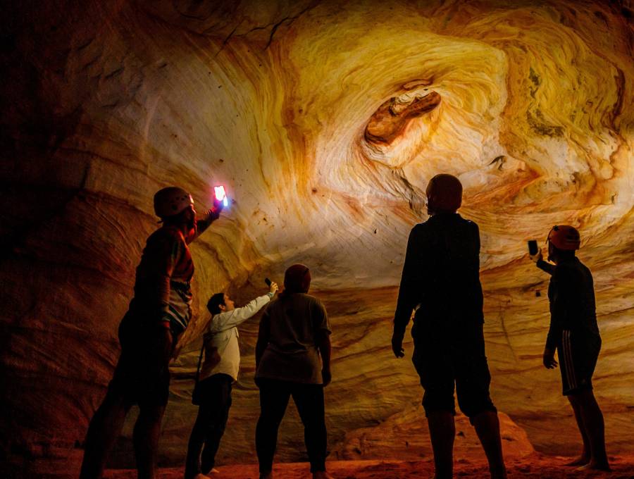 La cueva de los colores está ubicada a 18 kilómetros de Florencia, Caquetá. FOTO Camilo Suárez
