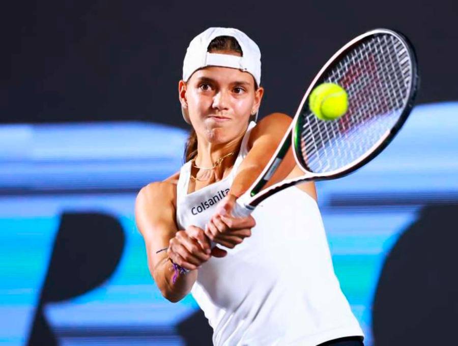 La antioqueña Emiliana Arango y la cucuteña Camila Osorio avanzaron a octavos de final del WTA 250 de Rabat en Marruecos. FOTO COLPRENSA 