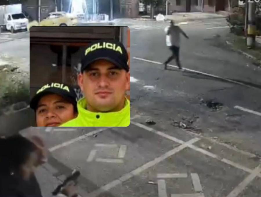 Las autoridades investigan las circunstancias en las que dos policías de la Sijín murieron durante un presunto caso de fuego amigo mientras verificaban una camioneta reportada como hurtada en Medellín. FOTO: Redes sociales.