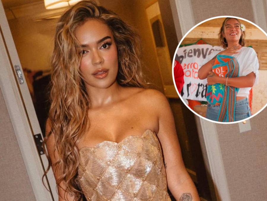 La artista Karol G fue vista con un nuevo look en un evento de su fundación en La Guajira. Fotos: @karolg y @concorafundacion