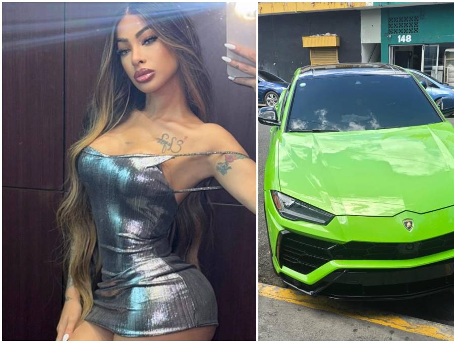 Yailin ‘La Más Viral’ fue capturada por la Policía Nacional de República Dominicana cuando se movilizaba por las calles de Santo Domingo Este. FOTOS: Tomadas de redes sociales @yailinlamasviral y @policiard