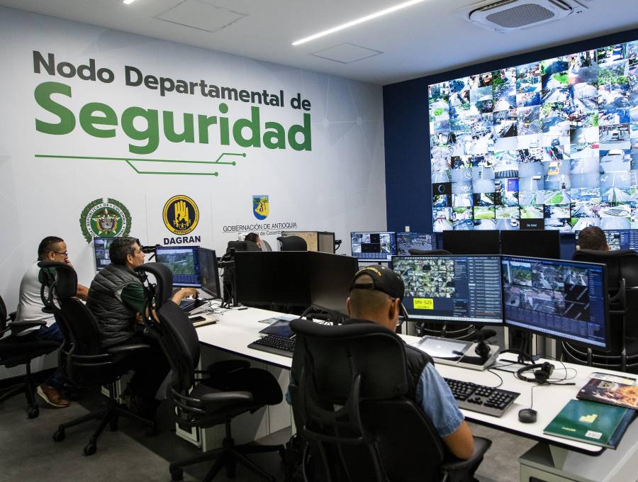 Desde el Nodo Departamental de Seguridad se manejarán estas cámaras privadas, además de las públicas que se adquirieron desde los municipios. <span class="mln_uppercase_mln">FOTO</span> <b><span class="mln_uppercase_mln">JULIO CÉSAR HERRERA</span></b>