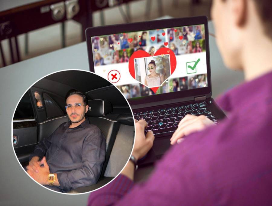 Shimon Yehuda Hayut, juzgado por despojar a sus víctimas de grandes sumas de dinero y protagonista del documental el “estafador de Tinder” pretende lanzar una app de citas para evitar fraudes. Fotos: Getty Images y @simonleviev7