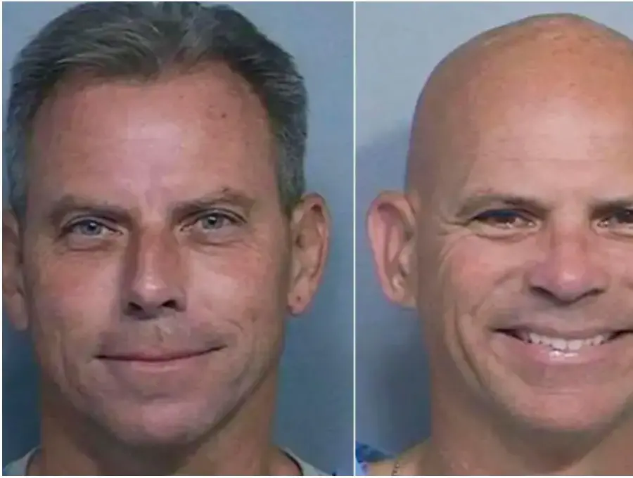 Erik y Lyle Menéndez llevan más de tres décadas en la cárcel<b> </b>por el asesinato de sus padres en Beverly Hills, California, en 1989. FOTO: AFP