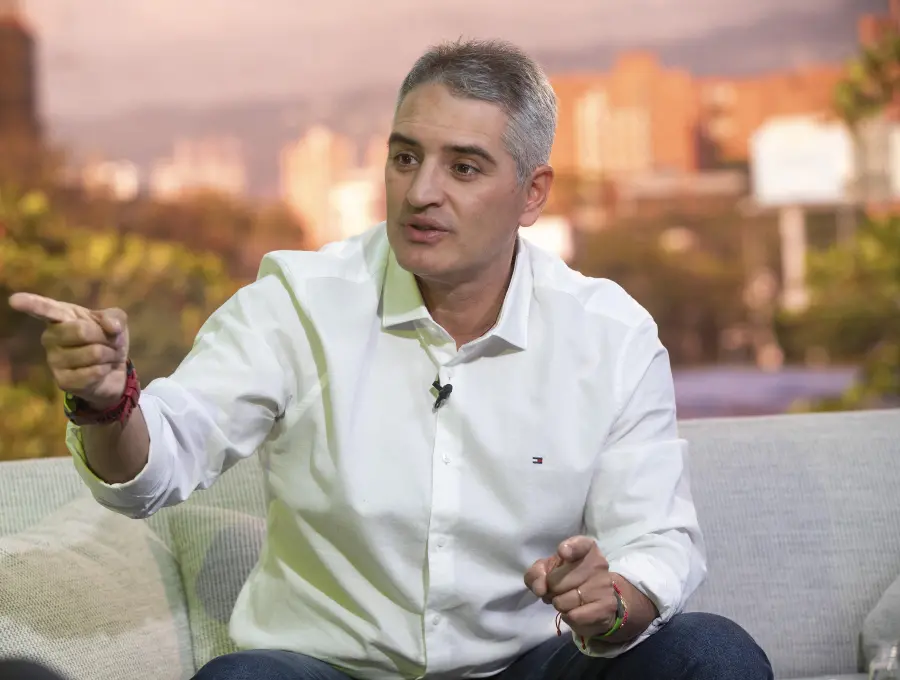 Ándrés Julián Rendón, gobernador de Antioquia, había sido señalado de detrimento patrimonial durante su periodo como alcalde de Rionegro entre 2016 y 2019. Foto: Esneyder Gutiérrez