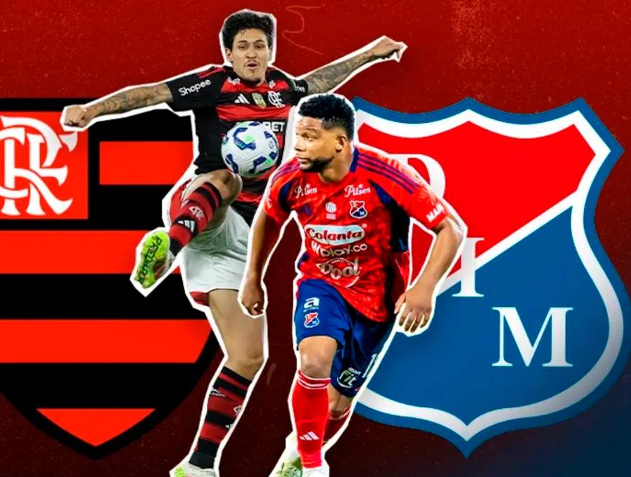 El Flamengo es el vigente campeón de la Copa Libertadores. Medellín busca pasar la fase de grupos de “La Gloria Eterna”. Foto: Getty y Juan Antonio Sánchez