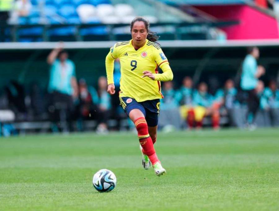 La delantera colombiana Mayra Ramírez regresa a la Selección Colombia tras superar una lesión de rodilla que le dejó por fuera de las canchas por varios meses. FOTO GETTY 