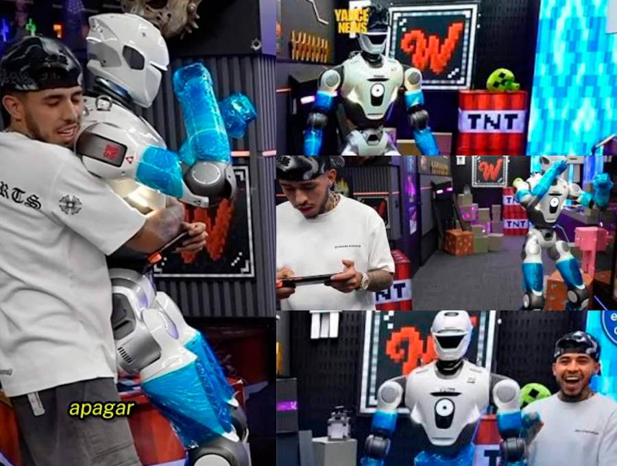 El robot adquirido por Westcol será una de las novedades de la quinta edición de Stream Fighters. FOTOS CORTESÍA