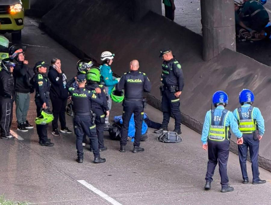 Las autoridades llegaron al sitio del acontecimiento para realizar la inspección. Foto: Cortesía.